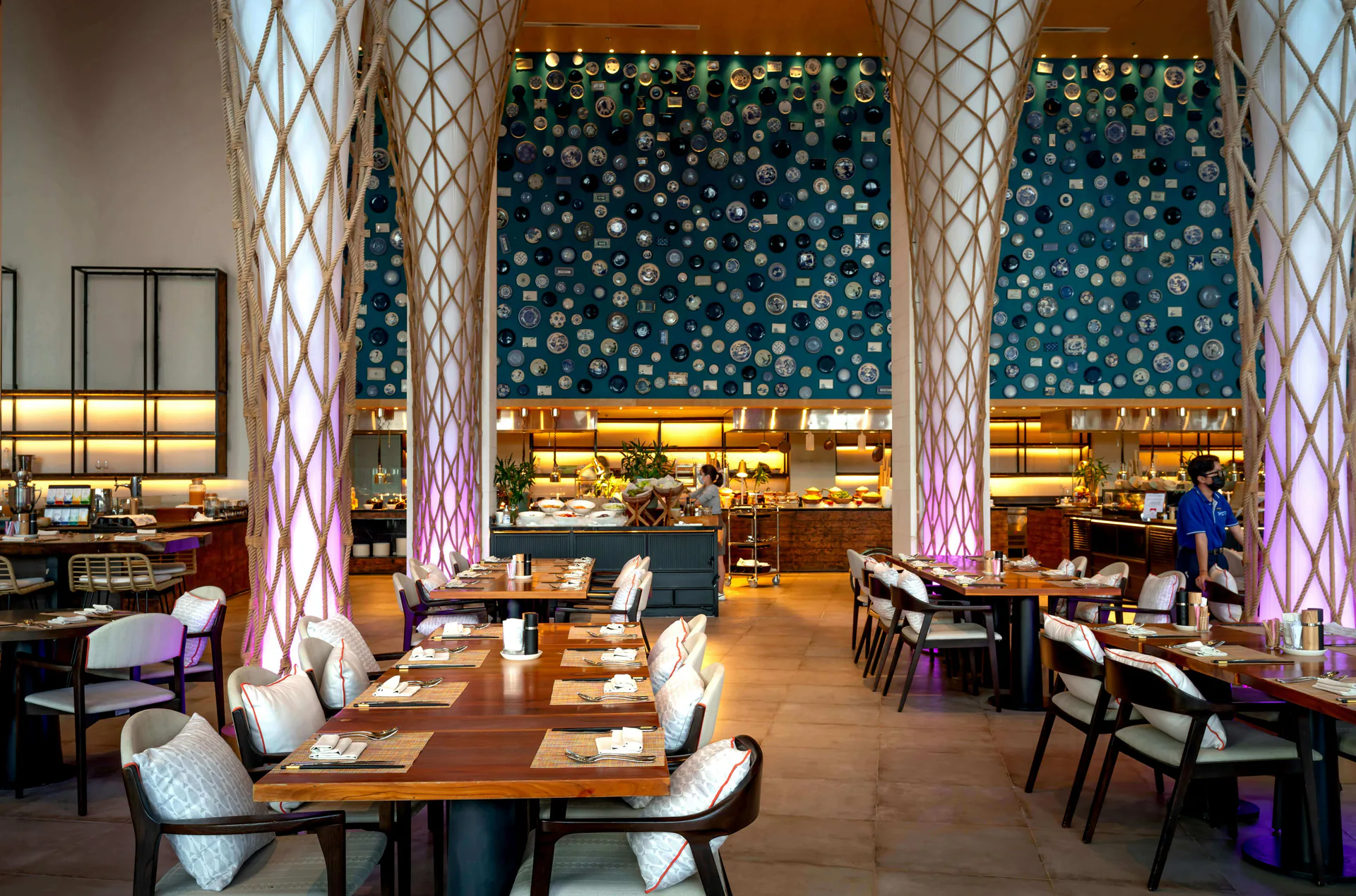 restaurant-interior Interior of a Restaurant